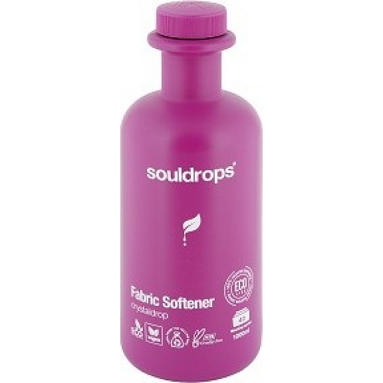 Souldrops Fabric Softener Crystaldrop aviváž s květinovou vůní 40 dávek 1 l