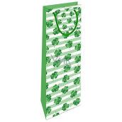 Niekupiony Dęrkowa torba papierowa na butelkę 10 x 33 x 8,5 cm Cżyřlęstki