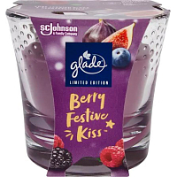 Glade świeca zapachowa Berry Festive Kiss, 112 g