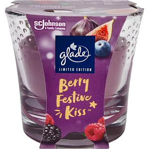 Glade świeca zapachowa Berry Festive Kiss, 112 g