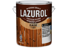 Lazurol Classic S1023 syntetická olejová lazura na dřevo 0025 Sipo 2,5 l
