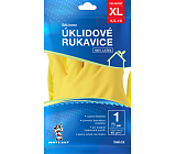 BALhome rękawice do sprzątania z lateksu, żółte, rozmiar XL