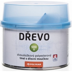 Polykar Dřevo dwuskładnikowa masa szpachlowa do drewna, szlifowalna, 150 g