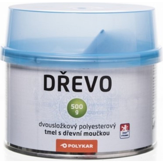 Polykar Dřevo dwuskładnikowa masa szpachlowa do drewna, szlifowalna, 150 g