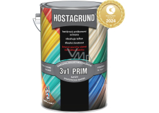 Hostagrund Prim 3v1 S2177 základní i vrchní barva na kov, 0440 modrá, 4 l