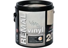 REMAL Vinyl Color mat omyvatelná barva na zeď, 200 safari béžová, 3,2 kg