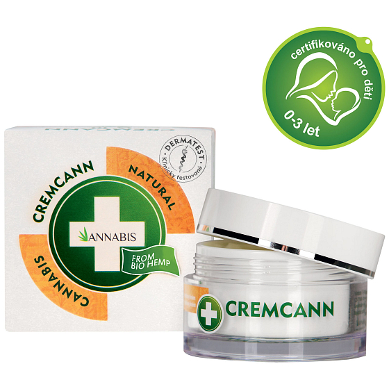 Annabis Cremcann Omega 3-6 konopný hydratační pleťový krém 50 ml