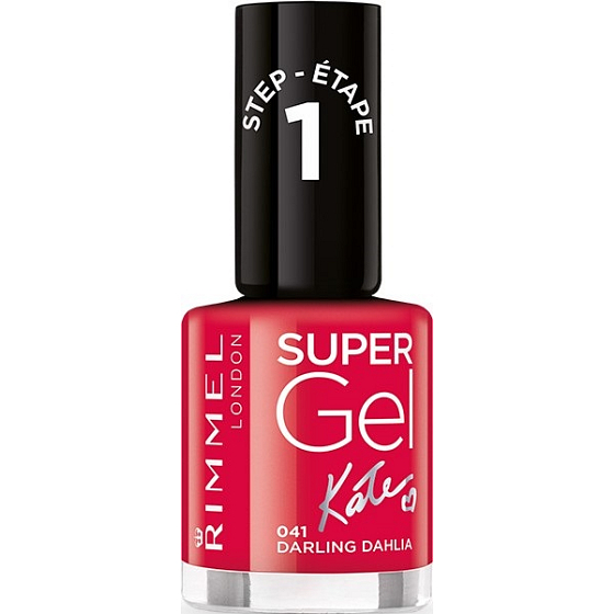 Rimmel London Super Gel by Kate lak na nehty 041 Darling Dahlia 12 ml