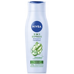 Nivea Care Express 2w1 szampon i odżywka, 250 ml Nivea Care Express 2w1 szampon i odżywka, 250 ml