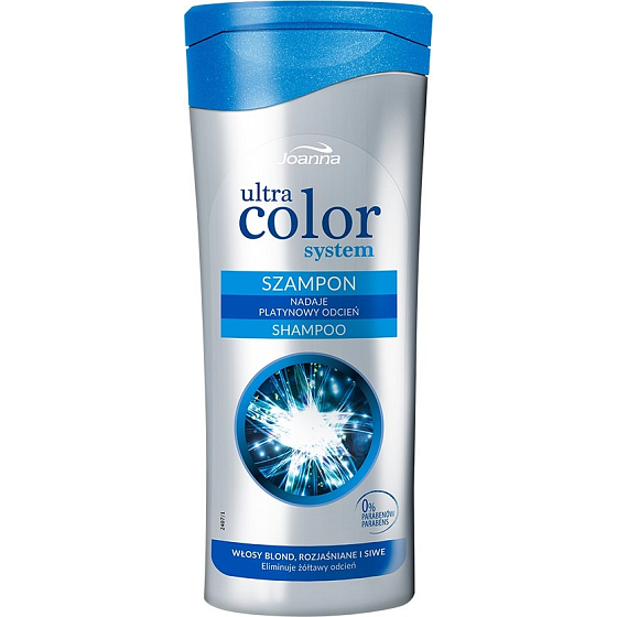 Joanna Ultra Color Szampon na siwe włosy 200 ml
