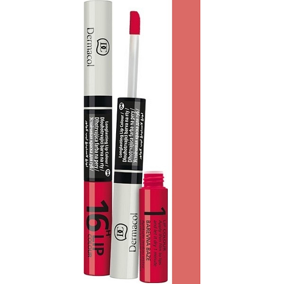 Dermacol 16H Lip Colour dlouhotrvající barva na rty 13 3 ml a 4,1 ml