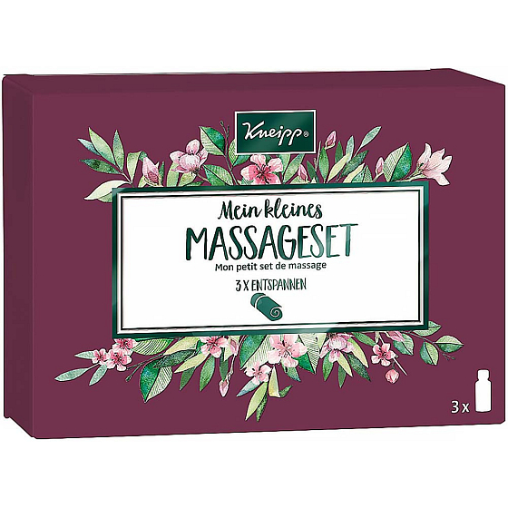 Kneipp Ylang-Ylang Masážních oleje 20 ml + Staré dobré časy 20 ml + Mandlové květy 20 ml, kosmetická sada