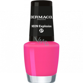 Dermacol Neon Nail Polish Neonový lak na nehty 27 Neon Explosion 5 ml