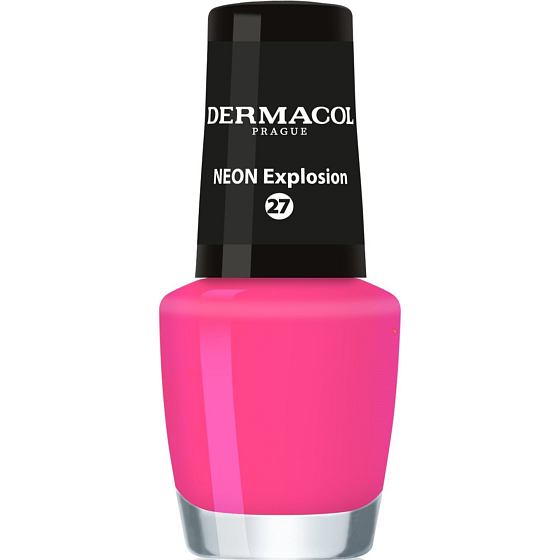Dermacol Neon Nail Polish Neonový lak na nehty 27 Neon Explosion 5 ml