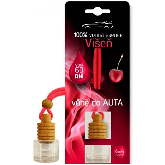 Kozák Višeň vůně do auta v lahvičce 5 ml