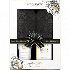 Baylis & Harding Słodka mandarynka i Grejpfrut mleko do stóp 140 ml + kryształki do kąpieli 100 g + kapcie, kosmetyczny zestaw dla kobiet Baylis & Harding Słodka mandarynka i Grejpfrut mleko do stóp 140 ml + kryształki do kąpieli 100 g + kapcie, kosmetyczny zestaw dla kobiet