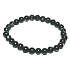 Perłowy bransoletka elastyczna syntetyczna, koralik 6 mm / 16 - 17 cm, symbol kobiecości