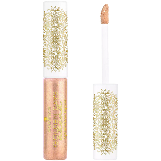 Essence Golden Days Ahead topper na oční stíny pro zvýraznění očního líčení 01 Gold Dipper 4,5 ml