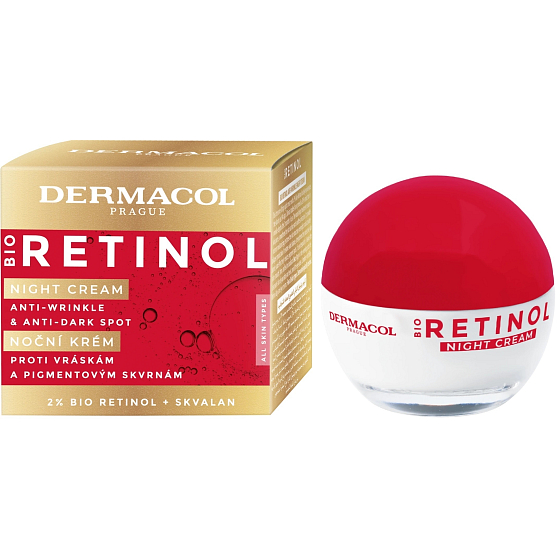 Dermacol Bio Retinol intensywny krem na noc dla wszystkich typów skóry 50 ml