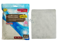 Clanax Delux Szwedzka ściereczka mikrofalowa silver 60 x 50 cm 380 g
