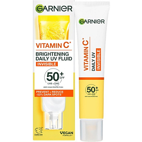 Garnier Skin Naturals Witamina C fluid rozjaśniający SPF 50+, 40 ml