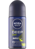 Nivea Men Deep Sport dezodorant kulka, 50 ml