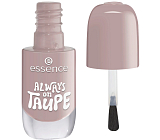 Essence lak na nehty Gel nail Colour 37 Always On Taupe, 8 ml