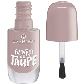 Essence lak na nehty Gel nail Colour 37 Always On Taupe, 8 ml