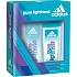 Adidas Pure Lightness parfémovaný deodorant sklo pro ženy 75 ml + deodorant sprej pro ženy 150 ml, kosmetická sada