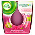 Air Wick Essential Oils Infusion Pink Sweet Pea vonná svíčka ve skle 105 g