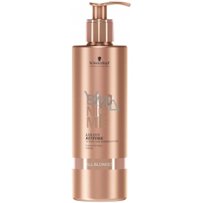 Schwarzkopf Professional BlondMe Keratin Restore Bonding přípravná intenzivní pečující kúra pro blond vlasy dávkovač 150 ml Schwarzkopf Professional BlondMe Keratin Restore Bonding přípravná intenzivní pečující kúra pro blond vlasy dávkovač 150 ml