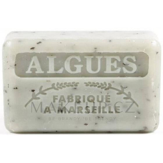 SB. Collection Mořské řasy přírodní, bio, z Provence, Marseillské mýdlo s bambuckým máslem 125 g