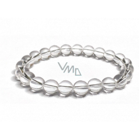 Kryształ czarny elastyczny naturalny kamień, kulka 8 mm / 16 - 17 cm, kamień kamieni Kryształ czarny elastyczny naturalny kamień, kulka 8 mm / 16 - 17 cm, kamień kamieni