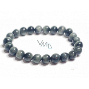 Pietersyt / Oko Orła bransoletka elastyczna naturalny kamień, kuleczka 8 mm / 16 - 17 cm, kamień z burzliwymi żywiołami Pietersyt / Oko Orła bransoletka elastyczna naturalny kamień, kuleczka 8 mm / 16 - 17 cm, kamień z burzliwymi żywiołami