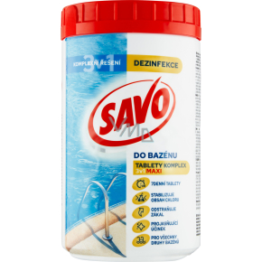 Savo basen Maxi Komplex 3w1 tabletki chlorowe do dezynfekcji wody, 1,2 kg