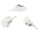 Księżycowy kamień Troml przywieszek naturalny kamień, 2,2-3 cm, 1 sztuka, kamień losu