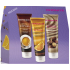 Dermacol Aroma Ritual Coffee Shot krémový sprchový gel 250 ml + Belgická čokoláda harmonizující sprchový gel 250 ml + Makadamiový lanýž lahodný sprchový gel 250 ml, kosmetická sada pro ženy