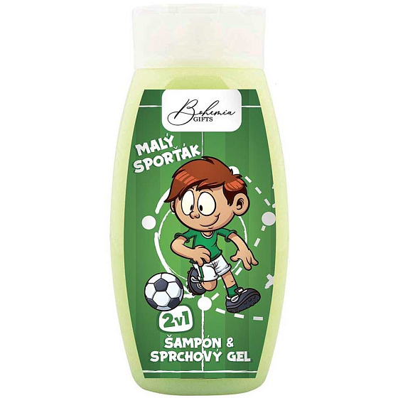 Bohemia Gifts Fotbalista 2v1 šampon a sprchový gel pro děti 250 ml