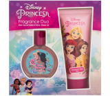 Disney Princess Princesa woda toaletowa 50 ml + żel pod prysznic 150 ml, zestaw dla dzieci