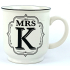 Albi Plecháček keramický s nápisem Mrs K 320 ml