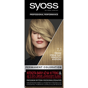 Syoss farba do włosów, 7-1 Naturalny średni blond