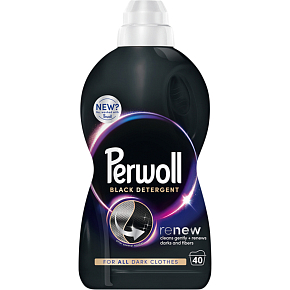Perwoll żel do prania Renew Black do czarnych i ciemnych, 40 prań, 2000 ml
