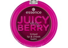 Essence Juicy Berry balzám na rty a tváře 3 g