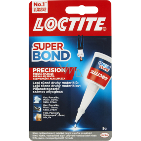 Loctite Super Bond Precision rychleschnoucí lepidlo, 5 g Loctite Super Bond Precision rychleschnoucí lepidlo, 5 g