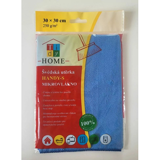 Tidy Home szwedzka ściereczka mikrofibra na powierzchnie 30 x 35 cm, 240 g