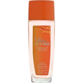 Beyoncé Heat Rush parfémovaný deodorant sklo pro ženy 75 ml Beyoncé Heat Rush parfémovaný deodorant sklo pro ženy 75 ml