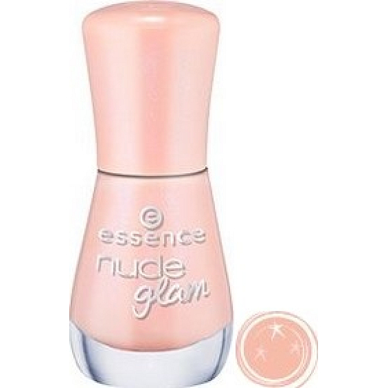 Essence Nude Glam Nail Polish lak na nehty 08 Peach & Cream 8 ml