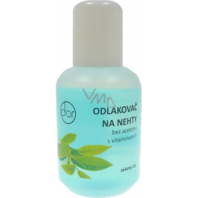 Dor odlakovač na nehty zelený čaj bez acetonu s vitamínem F 50 ml