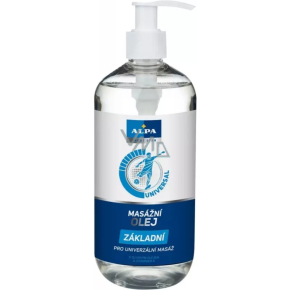 Alpa Sport Star Universal Olej do masażu podstawowy z oliwą z oliwek i witaminą E 500 ml