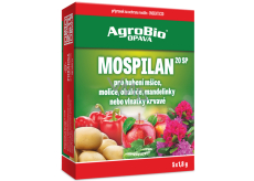 AgroBio Mospilan přípravek na ochranu rostlin 5 x 1,8 g 20SP 25ALX872, 5/2027